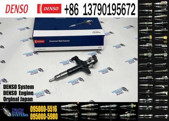 Common Rail Injector 095000-5980 Diesel Fuel Injector 095000-5980 095000-5516 095000-5517 095000-5513