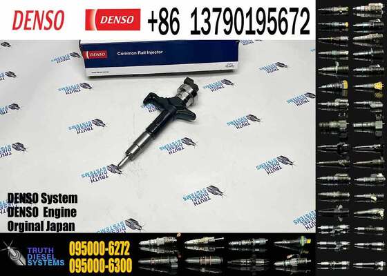 Real High Quality Diesel Fuel Injector Common Rail Injector 095000-6272 8-97610254-2 8976102542