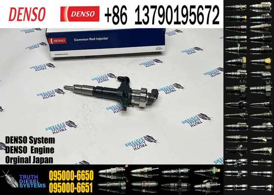 095000-6650 095000-6651 095000-6652 095000-6653 095000-6654 Common Rail Diesel Fuel Injector Remanufactured