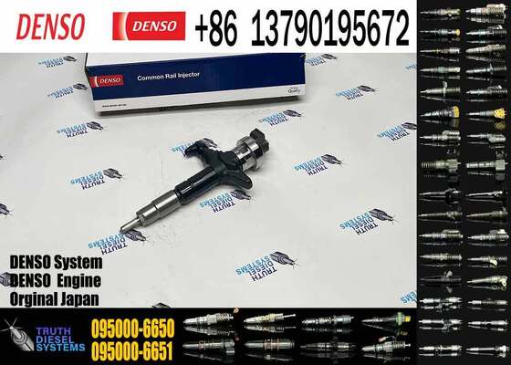 095000-6650 095000-6651 095000-6652 095000-6653 095000-6654 Common Rail Diesel Fuel Injector Remanufactured