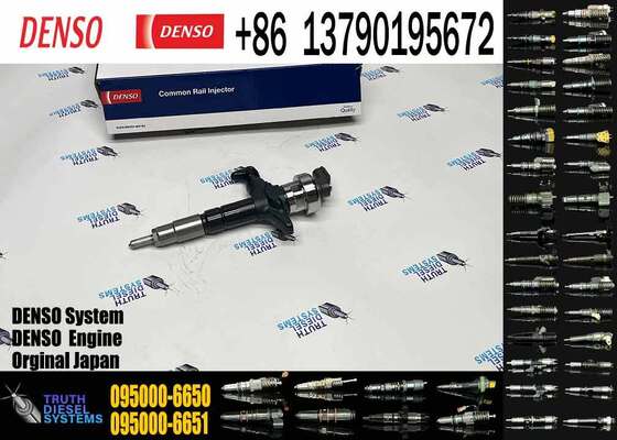 095000-6650 095000-6651 095000-6652 095000-6653 095000-6654 Common Rail Diesel Fuel Injector Remanufactured