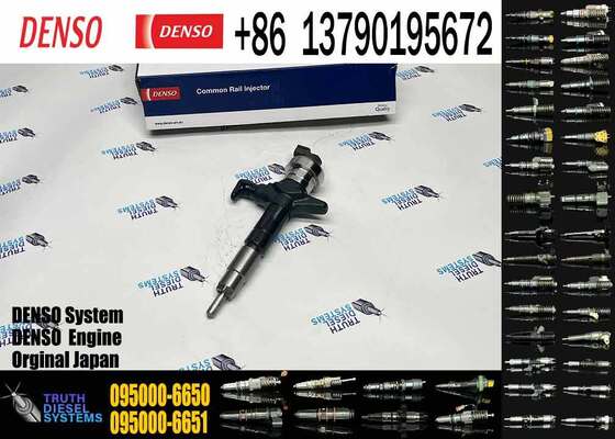 095000-6650 095000-6651 095000-6652 095000-6653 095000-6654 Common Rail Diesel Fuel Injector Remanufactured