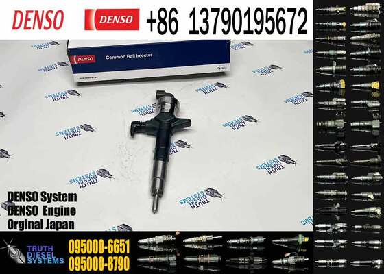 095000-6650 095000-6651 095000-6652 095000-6653 095000-6654 Common Rail Diesel Fuel Injector Remanufactured