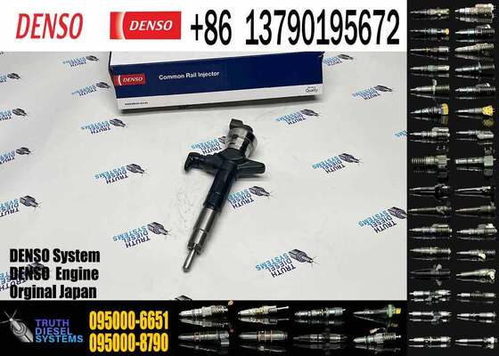 095000-6650 095000-6651 095000-6652 095000-6653 095000-6654 Common Rail Diesel Fuel Injector Remanufactured