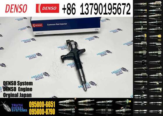 095000-6650 095000-6651 095000-6652 095000-6653 095000-6654 Common Rail Diesel Fuel Injector Remanufactured