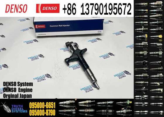 095000-6650 095000-6651 095000-6652 095000-6653 095000-6654 Common Rail Diesel Fuel Injector Remanufactured