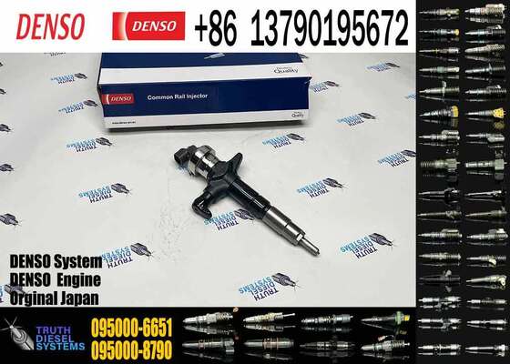 095000-6650 095000-6651 095000-6652 095000-6653 095000-6654 Common Rail Diesel Fuel Injector Remanufactured