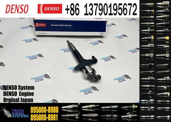 Common Rail Injector High Quality Fuel Injector 095000-8980 095000-8981 095000-8982 8-98167556-2 for ISUZU 6WG1 Engine