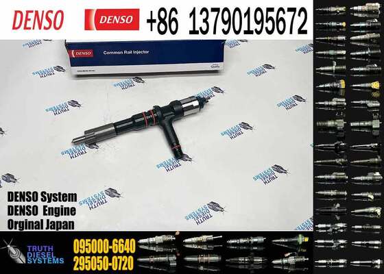 Diesel Engine parts Common Rail Fuel Injector 095000-6640 6251-11-3200 for Excavator 6D125