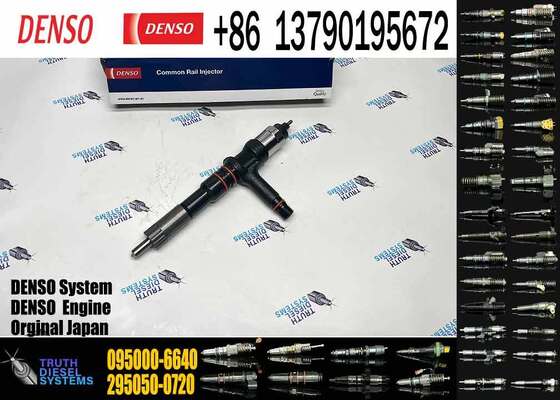Diesel Engine parts Common Rail Fuel Injector 095000-6640 6251-11-3200 for Excavator 6D125