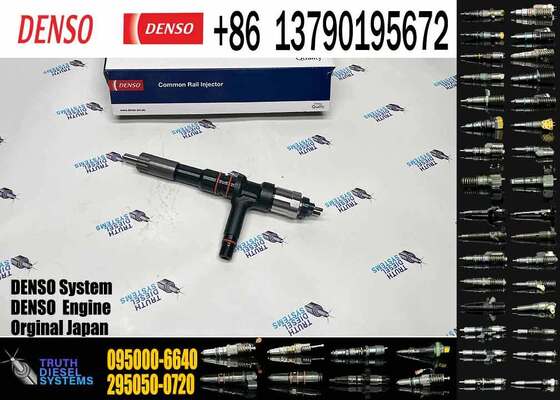 Diesel Engine parts Common Rail Fuel Injector 095000-6640 6251-11-3200 for Excavator 6D125