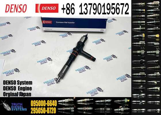 Diesel Engine parts Common Rail Fuel Injector 095000-6640 6251-11-3200 for Excavator 6D125