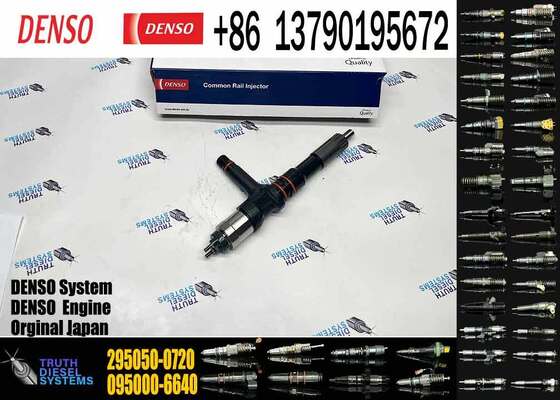 Fuel Injector 295050-0720 6252-11-3100 for SAA6D125E-6 SAA6D125E-7 Engine PC490-10 HM300-5 WA470-8 WA480-8 D85-18