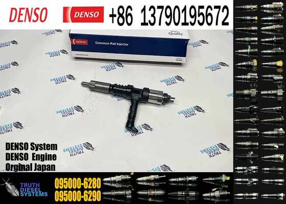 Diesel Fuel Injector 095000-6280 6219-11-3100 Common Rail Diesel Injector for Komastu SAA6D170 Engine