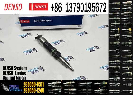 GENUINE and BRAND NEW FUEL COMMON RAIL INJECTOR 295050-0510,295050-0511 52214-16555