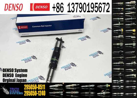 GENUINE and BRAND NEW FUEL COMMON RAIL INJECTOR 295050-0510,295050-0511 52214-16555