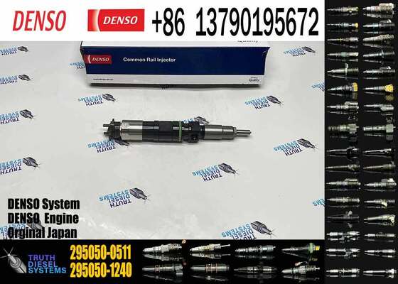 GENUINE and BRAND NEW FUEL COMMON RAIL INJECTOR 295050-0510,295050-0511 52214-16555