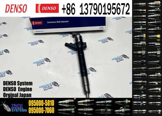 New Diesel Fuel Common Rail Injectors 095000-5810 6C1Q-9K546-BB 095000-7060 Transit Transit Defender Injector
