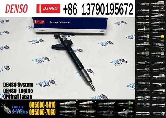 New Diesel Fuel Common Rail Injectors 095000-5810 6C1Q-9K546-BB 095000-7060 Transit Transit Defender Injector