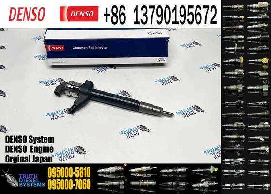 New Diesel Fuel Common Rail Injectors 095000-5810 6C1Q-9K546-BB 095000-7060 Transit Transit Defender Injector