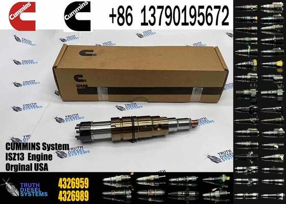 Reman Fuel Injector 4326959 181365371 for Cummins ISZ13 QSZ13 Diesel Engine