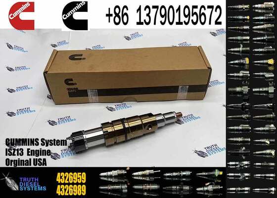 Reman Fuel Injector 4326959 181365371 for Cummins ISZ13 QSZ13 Diesel Engine