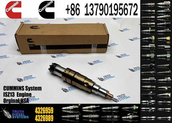Reman Fuel Injector 4326959 181365371 for Cummins ISZ13 QSZ13 Diesel Engine
