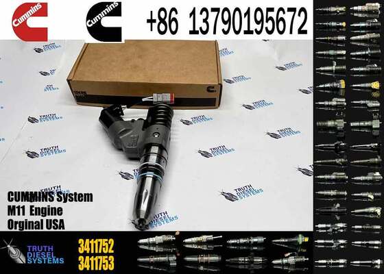 Diesel Fuel Injector Common Rail Injector 3411761 CUM-MINS M11 3411761 4903084 4061851 4902921 3411752 3411753 3411756