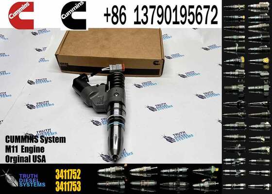 Diesel Fuel Injector Common Rail Injector 3411761 CUM-MINS M11 3411761 4903084 4061851 4902921 3411752 3411753 3411756