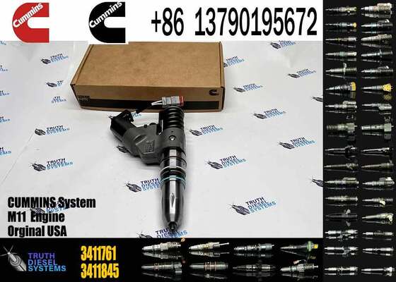 Diesel Fuel Injector Common Rail Injector 3411761 CUM-MINS M11 3411761 4903084 4061851 4902921 3411752 3411753 3411756
