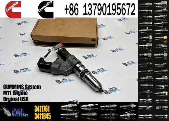 Diesel Fuel Injector Common Rail Injector 3411761 CUM-MINS M11 3411761 4903084 4061851 4902921 3411752 3411753 3411756
