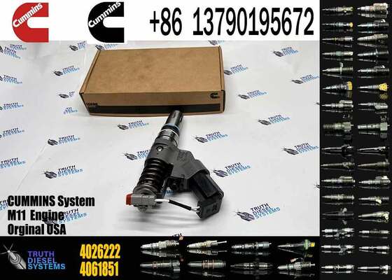 Golden Vidar NEW ISM11 QSM11 Engine Nozzle Diesel Engine Fuel Injector 4061851 3411756 3411754 4026222 for Cummins