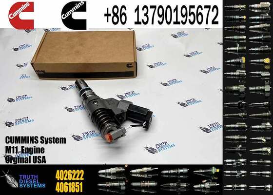 Golden Vidar NEW ISM11 QSM11 Engine Nozzle Diesel Engine Fuel Injector 4061851 3411756 3411754 4026222 for Cummins