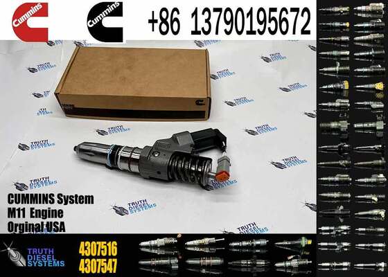 4307516 New Fuel Injector 4307516 for Diesel Engine QSN14 N14 4307516 3411691 3087560 3411765