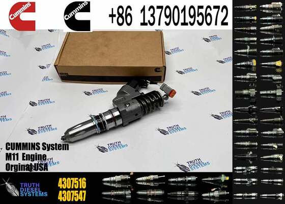 4307516 New Fuel Injector 4307516 for Diesel Engine QSN14 N14 4307516 3411691 3087560 3411765