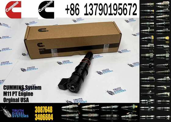 Factory High-quality Truck Engine Assembly Parts Diesel Fuel Injector 3406604 3411821 3087648 for QSM11 M11 Truck Engine