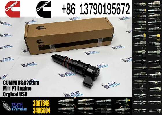 Factory High-quality Truck Engine Assembly Parts Diesel Fuel Injector 3406604 3411821 3087648 for QSM11 M11 Truck Engine