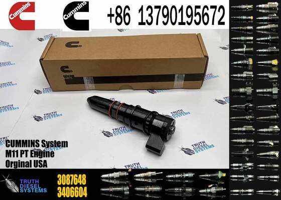 Factory High-quality Truck Engine Assembly Parts Diesel Fuel Injector 3406604 3411821 3087648 for QSM11 M11 Truck Engine