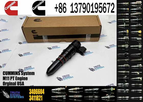 Factory High-quality Truck Engine Assembly Parts Diesel Fuel Injector 3406604 3411821 3087648 for QSM11 M11 Truck Engine
