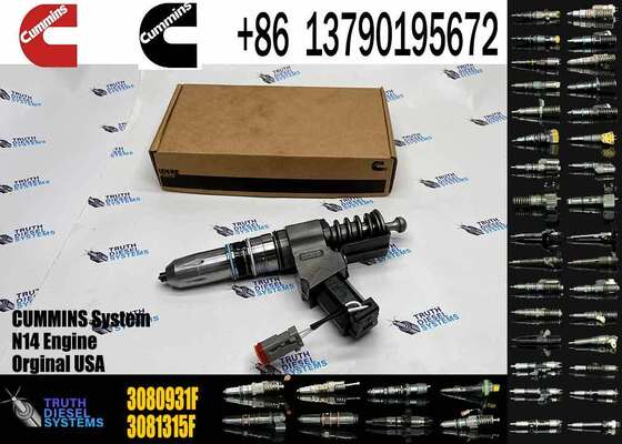 Common Rail Fuel Injector 6087807 3080931F for Cummins QSN14 N14 Engine