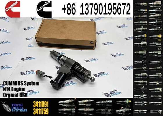 4307516 New Fuel Injector 4307516 for Diesel Engine QSN14 N14 4307516 3411691 3087560 3411765