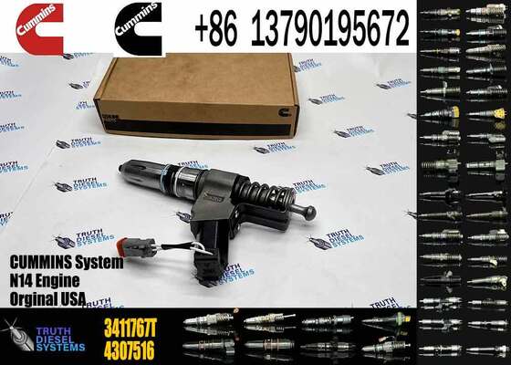 Affordable Excavator Engine Spare Parts Fuel Injector 3411759 3411762 3411845 4026222 3411767T 4384360 4307776 for N14 Engine