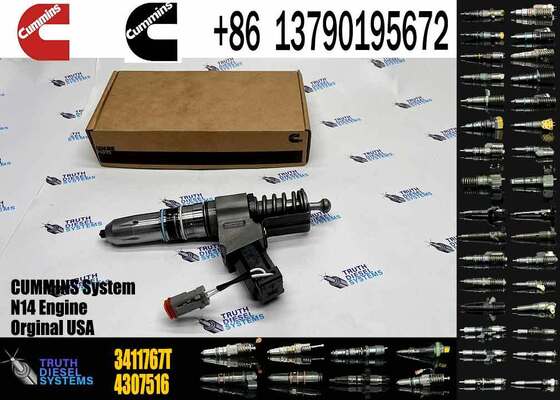 Affordable Excavator Engine Spare Parts Fuel Injector 3411759 3411762 3411845 4026222 3411767T 4384360 4307776 for N14 Engine