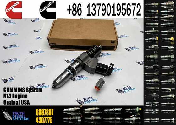 New Stainless Steel Fuel Injector for N14 Diesel Engine (3080931F 3087558F 4307795 6087807)