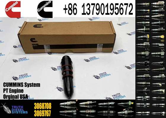 Common Rail Fuel Injector 3068708 3047964 3064881 3066176 3074225 3076130 for Sprayer Excavator K19 Injector Truck Parts