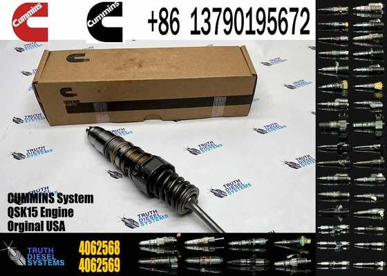 Factory High-quality Truck Engine Assembly Parts Fuel Injector 4062569 4384260 4062568 4954644 4928264 for QSX15 ISX15 Engine