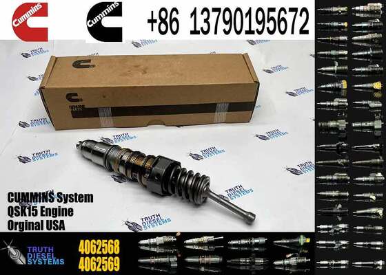 Factory High-quality Truck Engine Assembly Parts Fuel Injector 4062569 4384260 4062568 4954644 4928264 for QSX15 ISX15 Engine