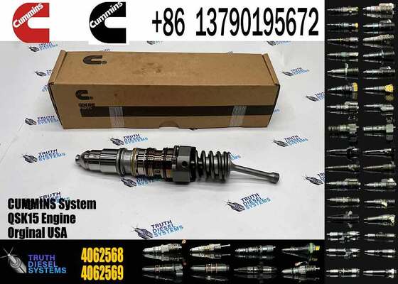 Factory High-quality Truck Engine Assembly Parts Fuel Injector 4062569 4384260 4062568 4954644 4928264 for QSX15 ISX15 Engine