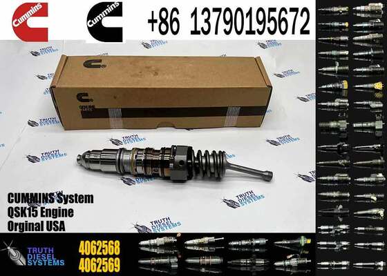 Factory High-quality Truck Engine Assembly Parts Fuel Injector 4062569 4384260 4062568 4954644 4928264 for QSX15 ISX15 Engine