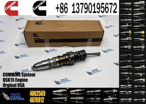 Factory High-quality Truck Engine Assembly Parts Fuel Injector 4062569 4384260 4062568 4954644 4928264 for QSX15 ISX15 Engine